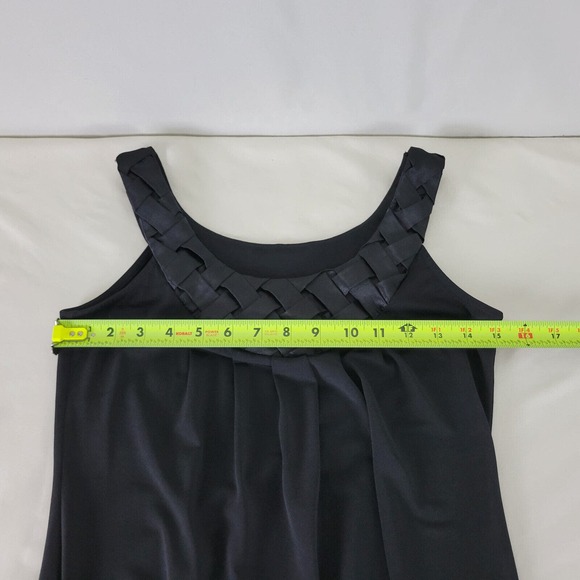 Heart Soul Womens Blouse Extra Small READ Top Black Sleeveless Scoop Neck Shirt - Picture 4 of 9